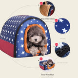 Comfortable Print Foldable Pet Bed