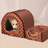 Comfortable Print Foldable Pet Bed